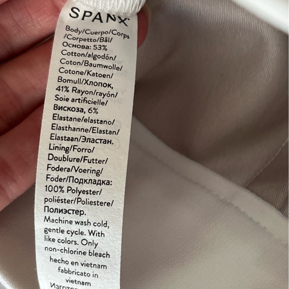 Spanx kick flare pants white medium NWT - Picture 9 of 9